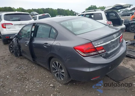 2015 Honda Civic Ex from USA, damaged, VIN 19XFB2F82FE098946